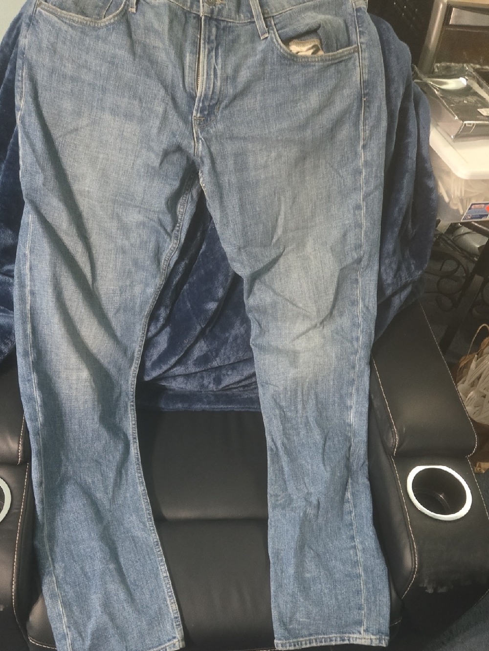 Hudson Jeans Men's Straight Light Blue Denim